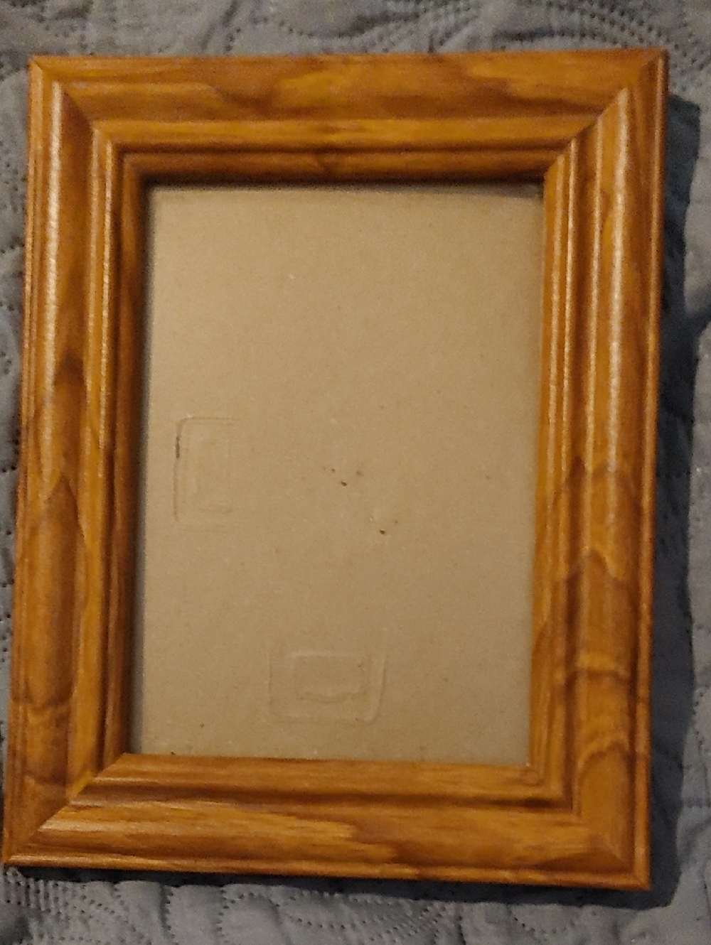 👌Free Add On Add On Woodgrain Picture Frame - Natural Brown